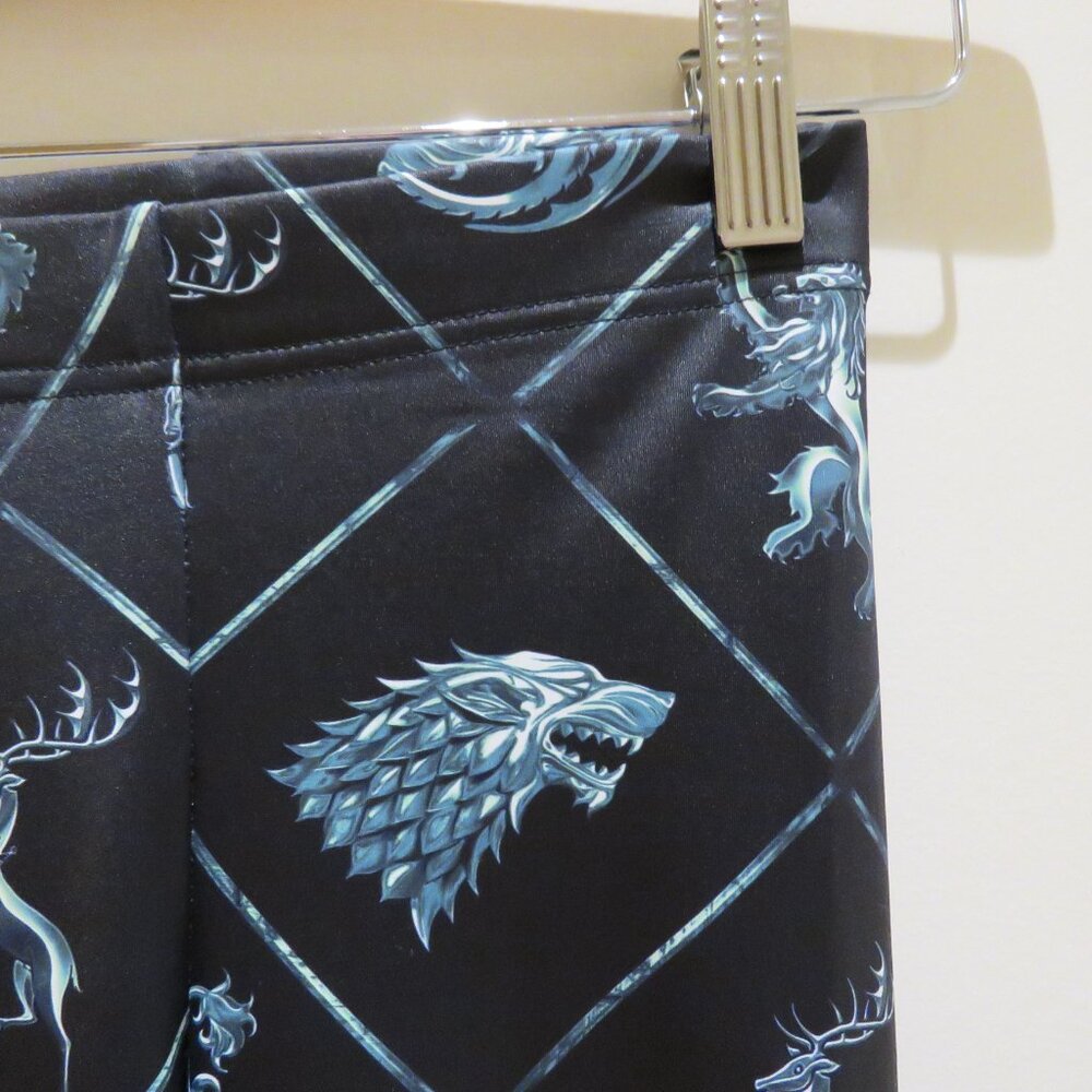 BLACKMILK Game Of Thrones Win Or Die Leggings Goth Alt Punk Cosplay Whimsigoth - Picture 5 of 14